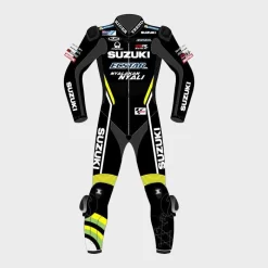 Combinaison Andrea Iannone Suzuki Motogp Noir Cuir 2018