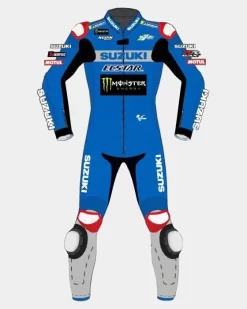 Alex Rins Suzuki MotoGP Vêtements En Cuir 2021