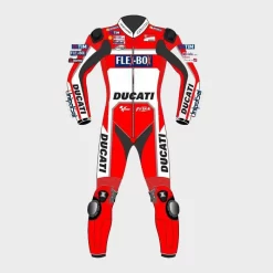 Combinaison En Cuir Andrea Dovizioso Ducati Motogp 2017