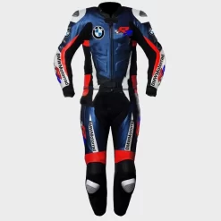Combinaison En Cuir De Moto BMW Sports De Piste De Moto