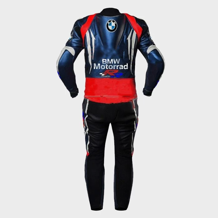 Combinaison En Cuir De Moto BMW Sports De Piste De Moto – Image 2