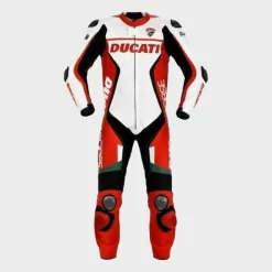 Combinaison En Cuir De Course De Moto Ducati