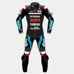 Combinaison En Cuir Fabio Quartararo Yamaha Petronas MotoGP 2020