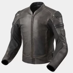 Blouson En Cuir Semi-moto Gibson