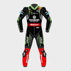 Combinaison En Cuir Jonathan Rea Kawasaki WSBK 2018