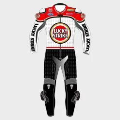 Combinaison En Cuir De Moto Lucky Strike
