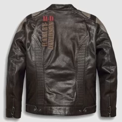 Vêtements De Moto -Vêtements De Moto mens exhort leather jacket back