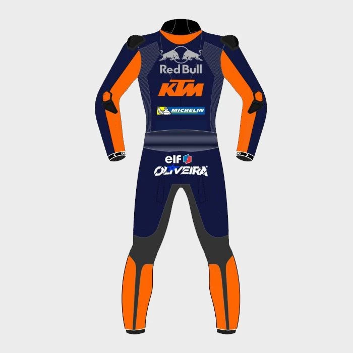 Combinaison De Course Miguel Oliveira Red Bull KTM Moto GP 2019 2 Combinaison De Course Miguel Oliveira Red Bull KTM Moto GP 2019 – Image 2