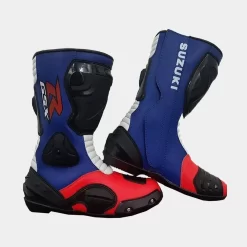 Botte En Cuir Pour Moto Suzuki GSXR