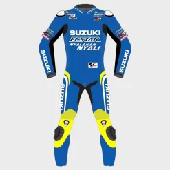 Combinaison En Cuir De Moto Suzuki